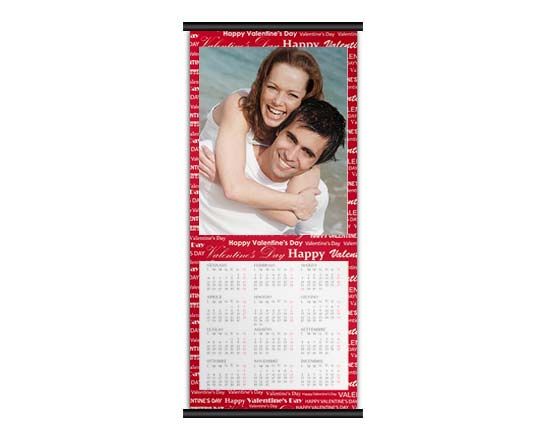 Calendario con grafica stilizzata, per i tuoi regali romantici