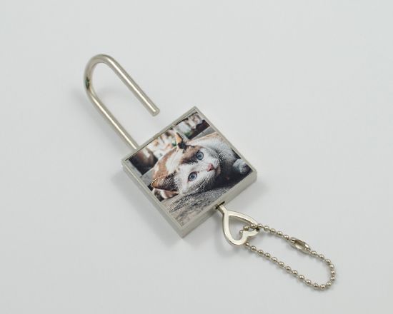 crea lucchetto quadrato personalizzato