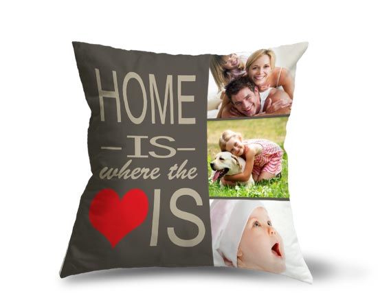 cuscino con foto e grafica