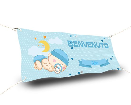 striscione medio personalizzato