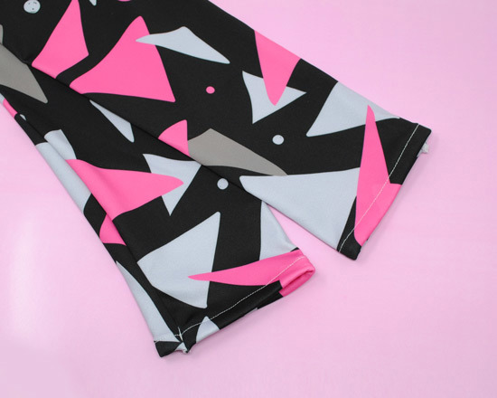 Leggings donna personalizzati taglia L particolare gamba