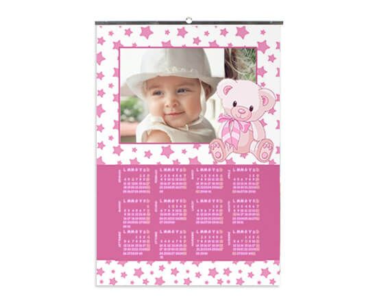 Calendario A4 Sweet bear