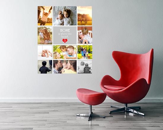 tutte le tue foto più belle in un unico poster