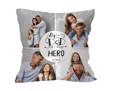 Cuscino classico Dad is my hero