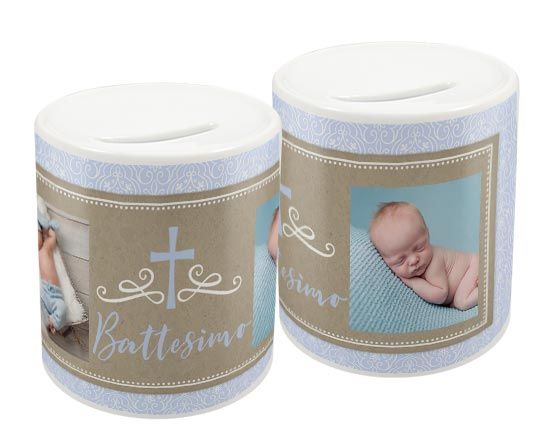 Salvadanaio personalizzato con foto