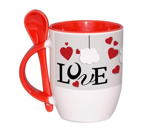 Tazza con Cucchiaino Lovely cloud