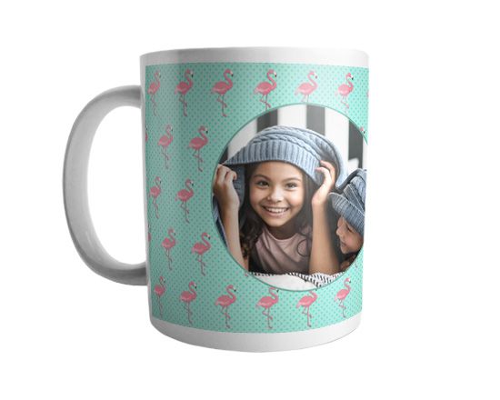 Tazza Panoramica Fenicotteri rosa