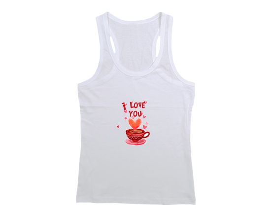 Canotta spalla larga in cotone