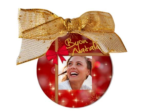 Palle di natale personalizzate con grafiche e le tue foto