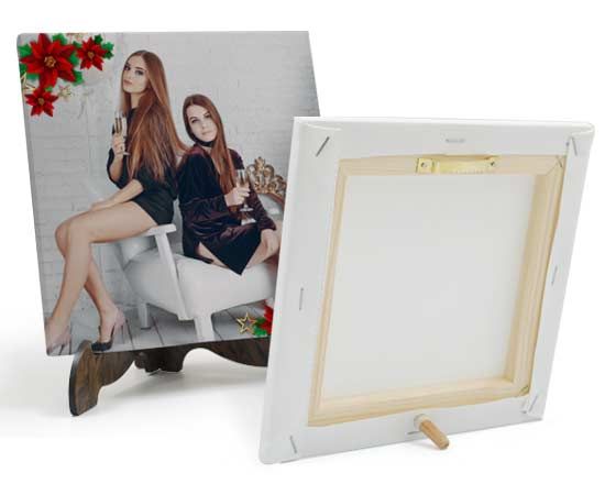 auguri di natale speciali, grazie alla tela light