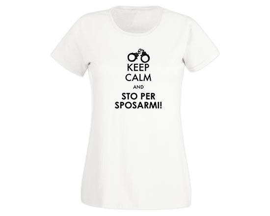 La grafica Keep calm per la tua maglia divertente