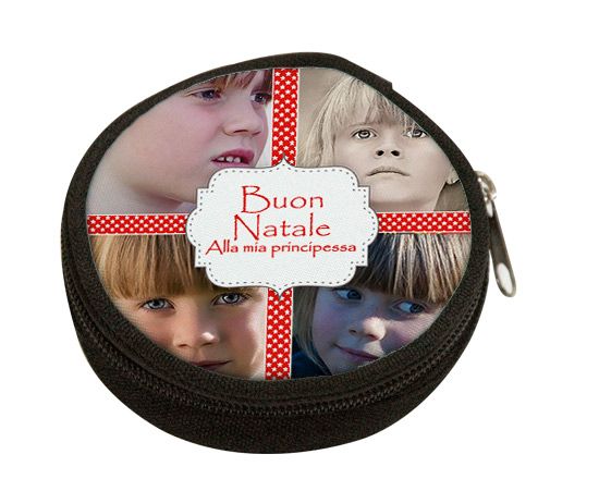 Crea il portamonete dalla stampa natalizia