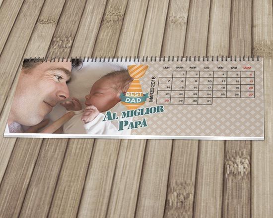Un calendario da dedicare al tuo papà