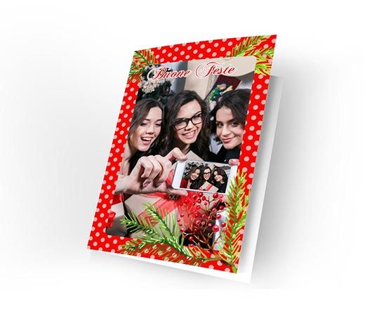 Una preziosa cards per i tuoi auguri