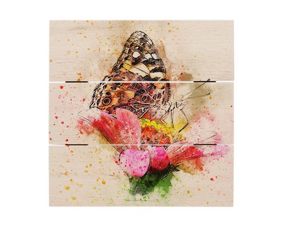 foto su quadretto in legno