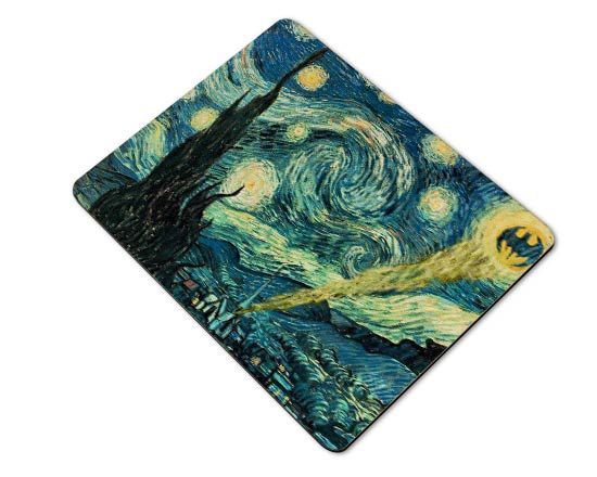 calamita in masonite rettangolare con foto di un quadro