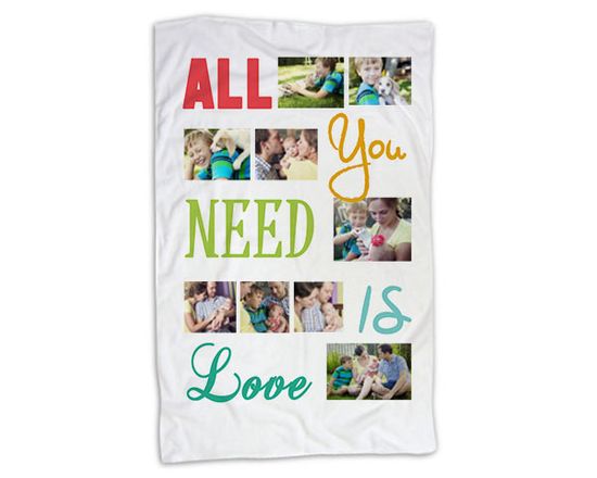 Una calda coperta da personalizzare con le tue foto