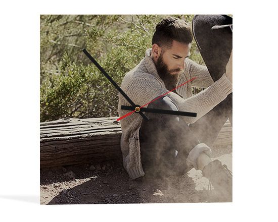 personalizza orologio in legno con le tue foto