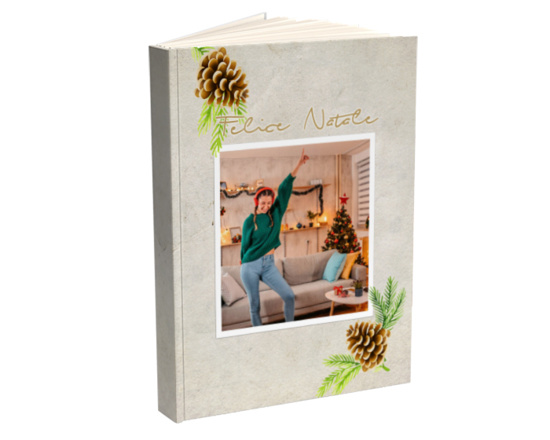 Agenda personalizzata con foto per natale
