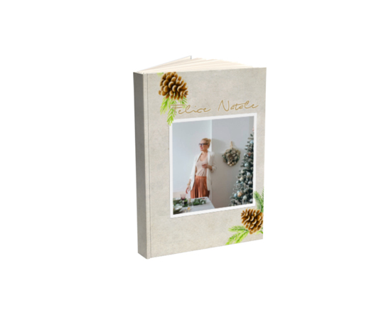 Agenda 9x13 da borsa con grafica natalizia
