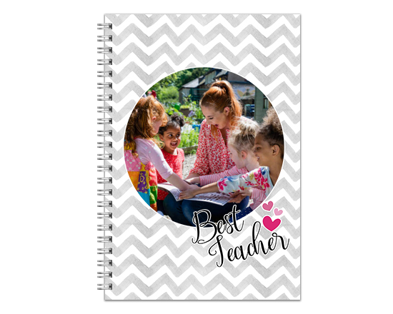 Agenda personalizzata con grafica chic
