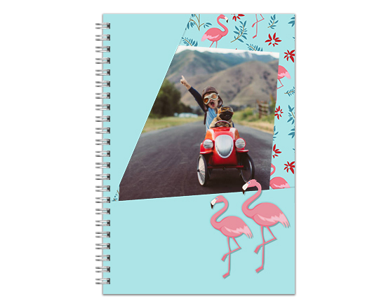 Agenda settimanale 14x21 Fenicotteri rosa