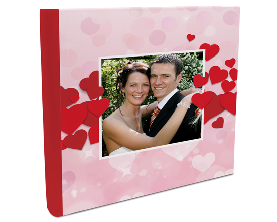 Album 26x30 con tasche Storm of hearts 