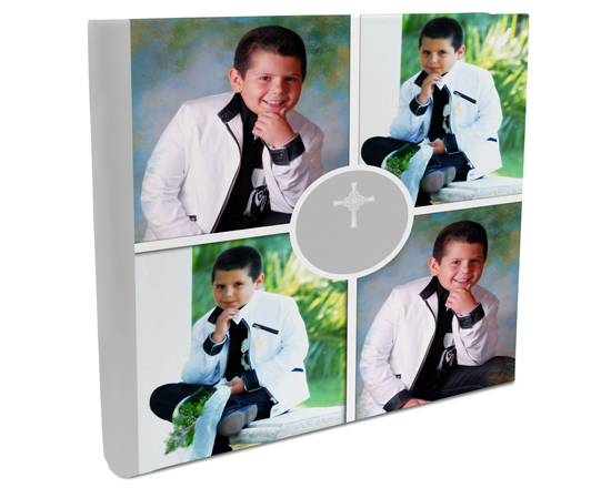 album con Tasche 26x30 collage 4 riquadri