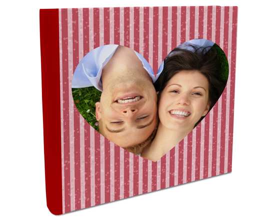 Red Strips Album Con Tasche 26x30 