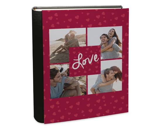 Album Retro Pelle Love for collage