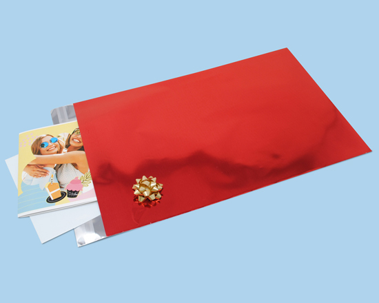 Confezione regalo per il tuo biglietto a 3 ante quadrato