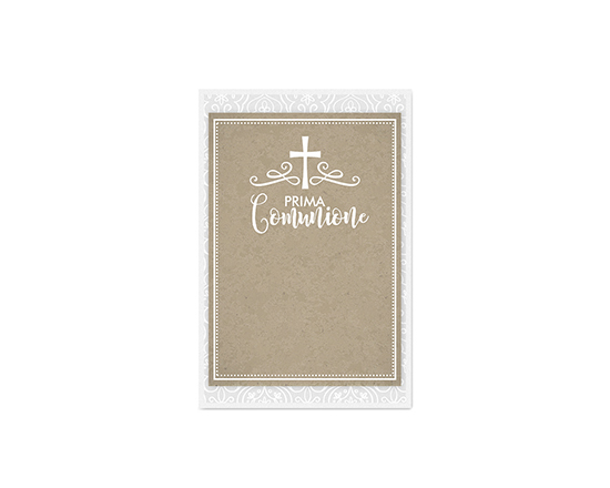 Bigliettino Auguri First Communion