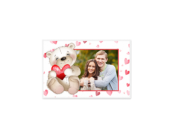 Bigliettino Auguri Sweet teddy bear