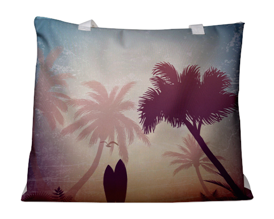 Borsa mare con grafica