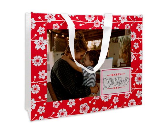 Borsa spesa personalizzata per la festa della mamma