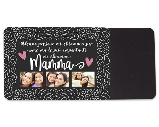 Calamita flessibile rettangolare grande festa della mamma