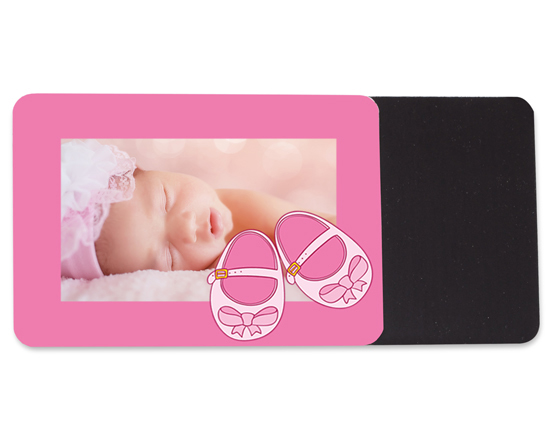 Calamita rettangolare nascita bimba