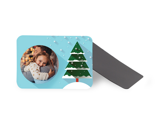 calamita flessibile con foto natale