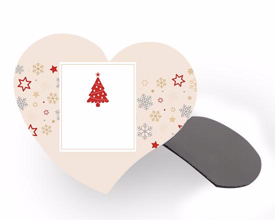 Calamita cuore Fantasia di Natale