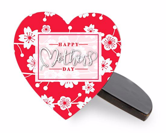 Calamita cuore legno Mother's day