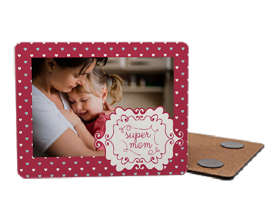 Calamita in legno grande festa della mamma