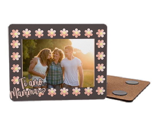 Calamita in legno grande festa della mamma