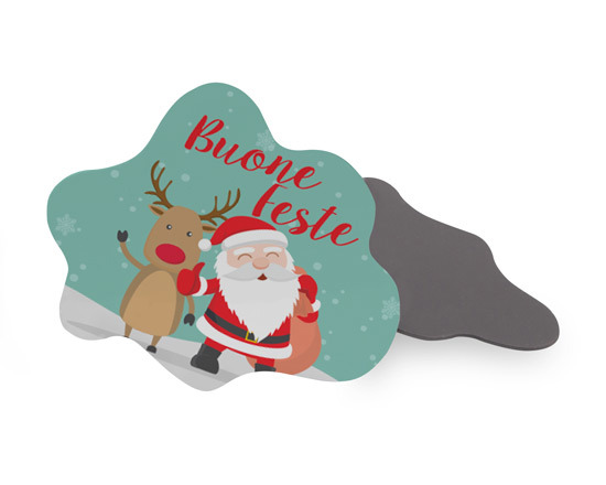 Calamita nuvola Babbo e renna