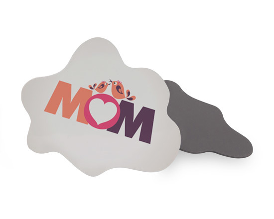 Calamita nuvola con scritta per la mamma