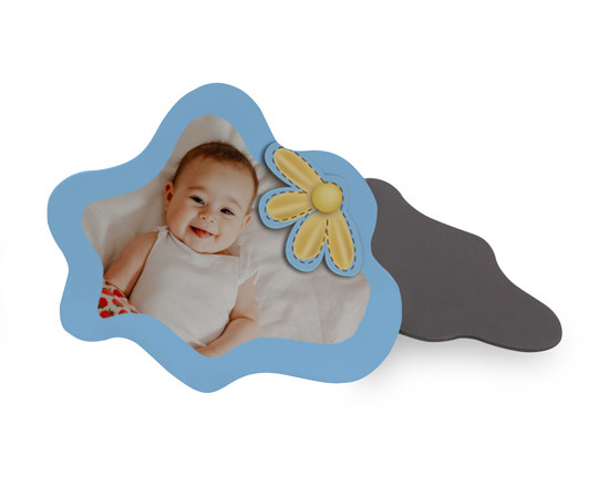 calamita nuvola con foto nascita bimbo