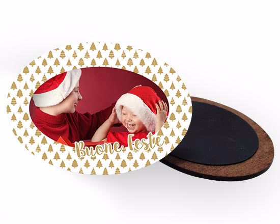 Alberelli natalizi per la calamita in legno