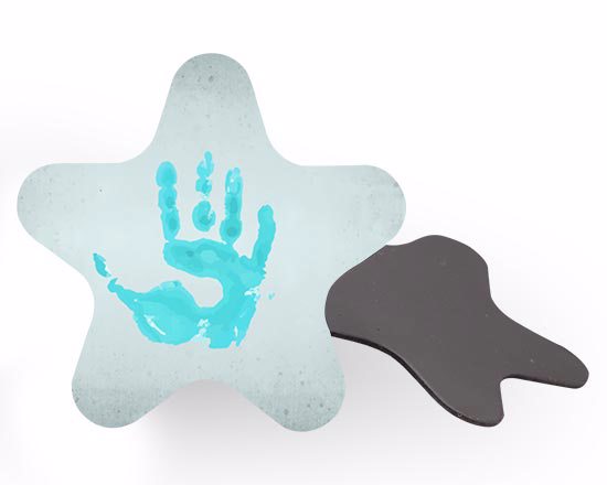 Calamita stella Impronta azzurra