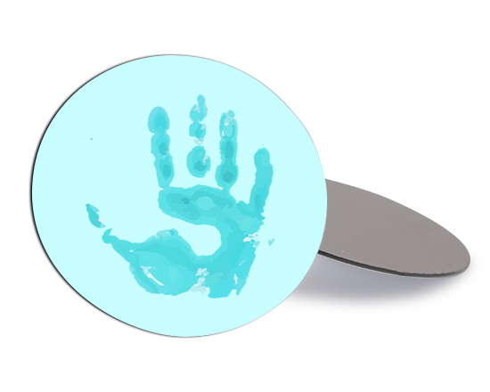 calamita flessibile tonda nascita bambina