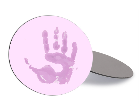 calamita flessibile tonda nascita bambina