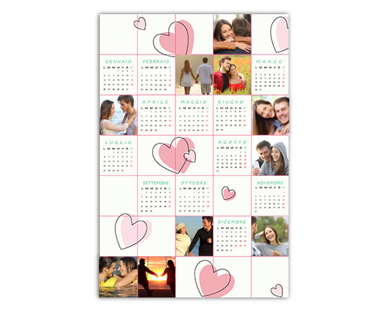 Calendario poster Sweet Love